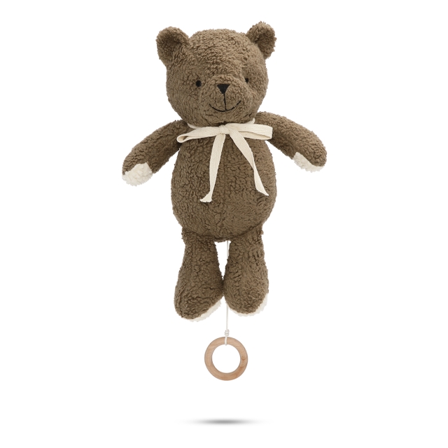 Vanilla Copenhagen Music Mobile - Plush Teddy - Wood (MUSP6024)