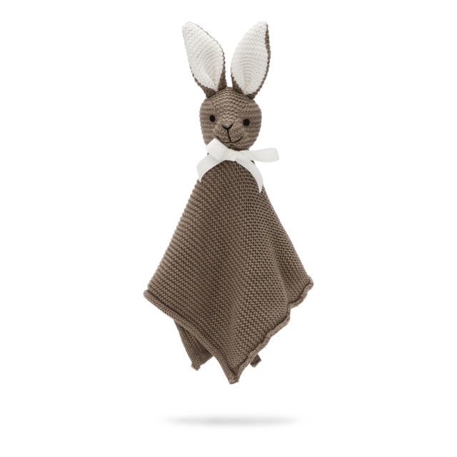 Vanilla Copenhagen Cuddle Cloth Rabbit - Wood - 30 x 30 cm (CUDR8924)