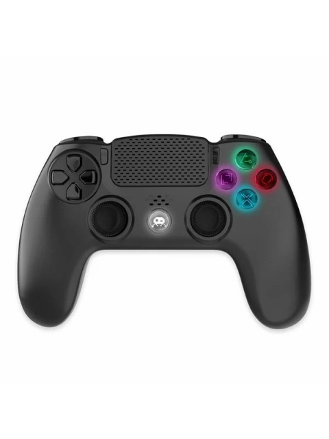 Trade Invaders Wireless Controller for PS4 with 3,5mm jack slot - LED - Black - PACKAGE-FREE