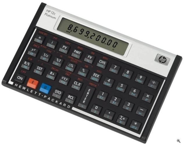 HP 12CPL Financial Calculator Platinum