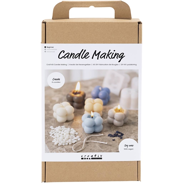 DIY Kit Craft Kit - Candle Making - Bubble Soy Candle (977756)