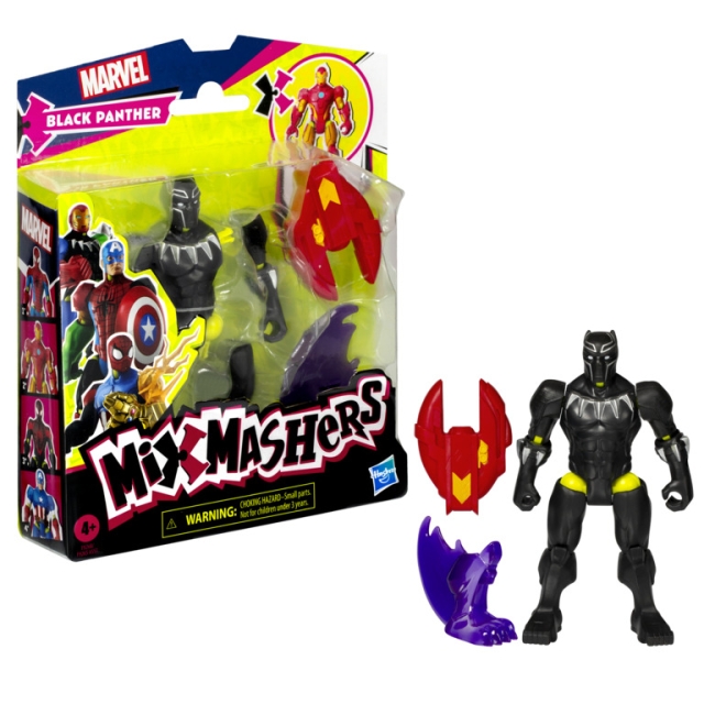 AVENGERS Mix Mashers Marvel Black Panther Action Figure (F9268)