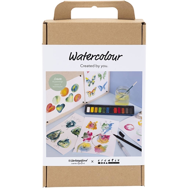 Creative Toys Creativ - Craft Kit Watercolour, 1 pack - (977768)