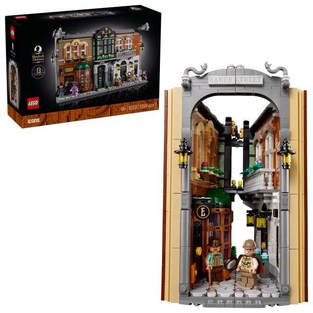 LEGO Icons - Sherlock Holmes: Book Nook (10351)