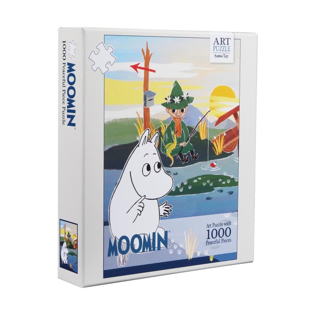 Moomin Puzzle 1000 Pcs Art Puzzle On Bridge