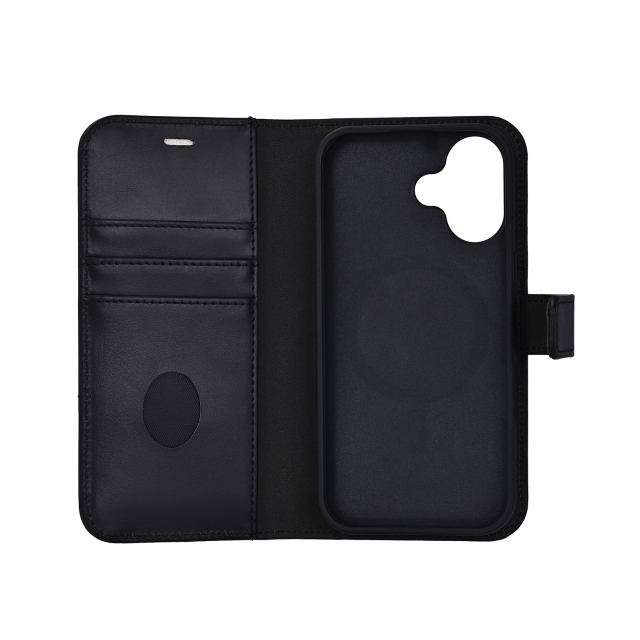 Radicover Wallet Case Radiation Protection 2in1 Black - iPhone 17