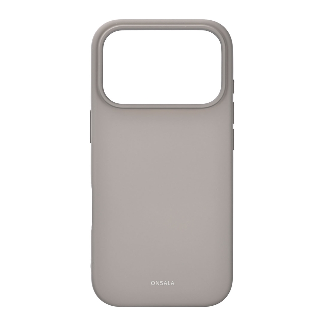 Onsala Phone Case with Silicone Feel Concrete - iPhone 17 Pro