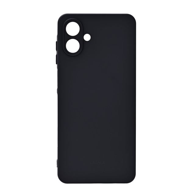 Onsala Phone Case with Silicone Feel Black - Samsung Galaxy A07 4G