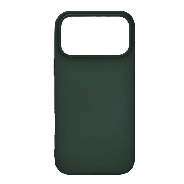 Onsala Phone Case with Silicone Feel Olive Green - iPhone 17 Pro Max