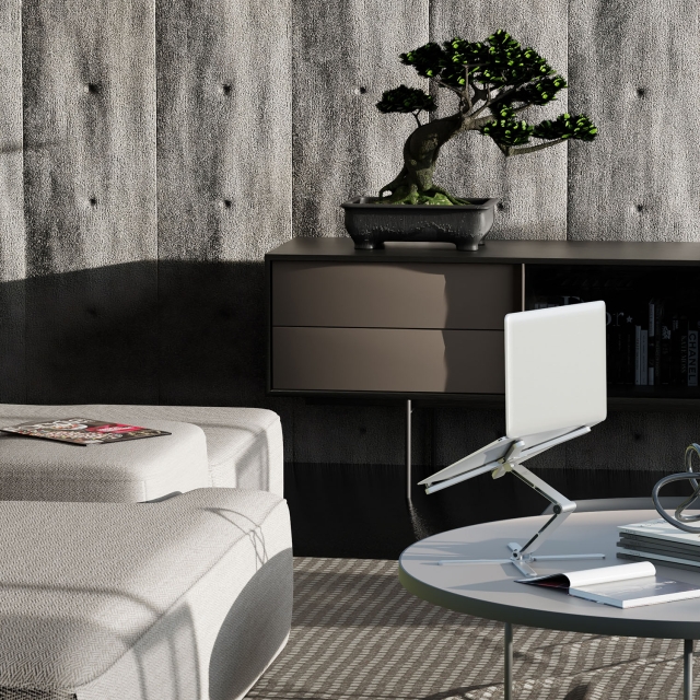 Desire2 Laptop Riser X Stand Foldable Aluminum