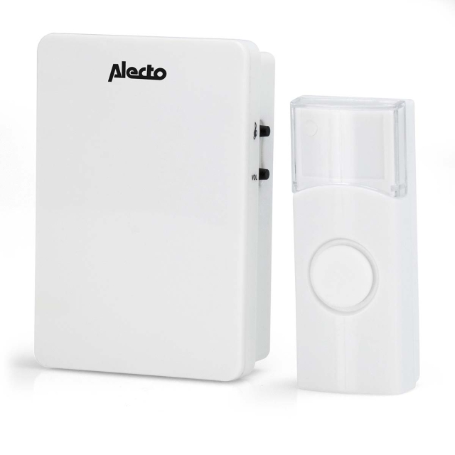 Alecto Wireless doorbell White