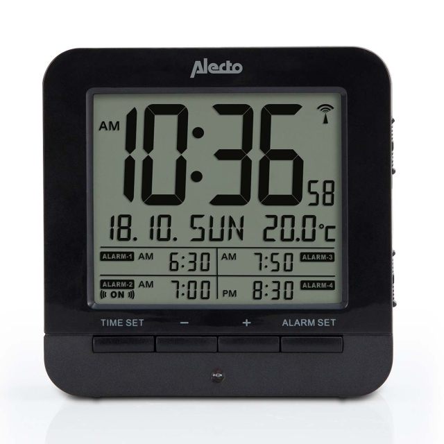 Alecto Alarm clock with thermometer