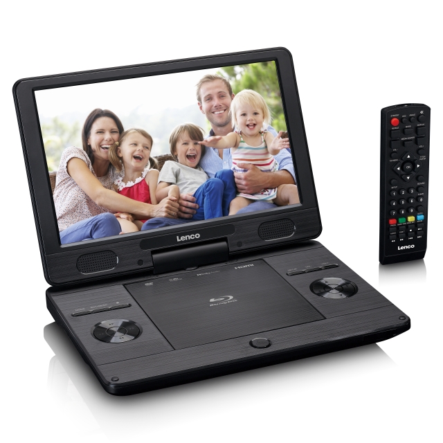 Lenco Portable 11,5" Bluray-DVD player Black
