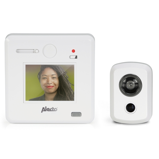 Alecto Digital door viewer with 2.4" display White