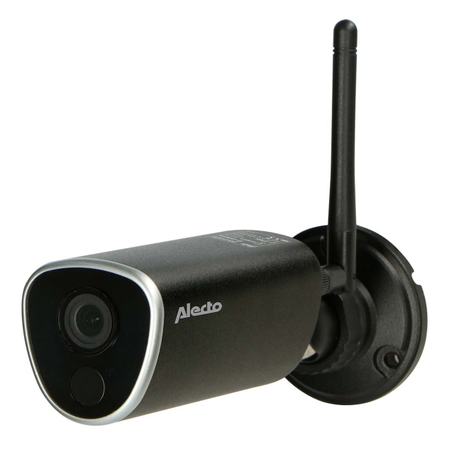 Alecto Outdoor Wi-Fi Camera Black