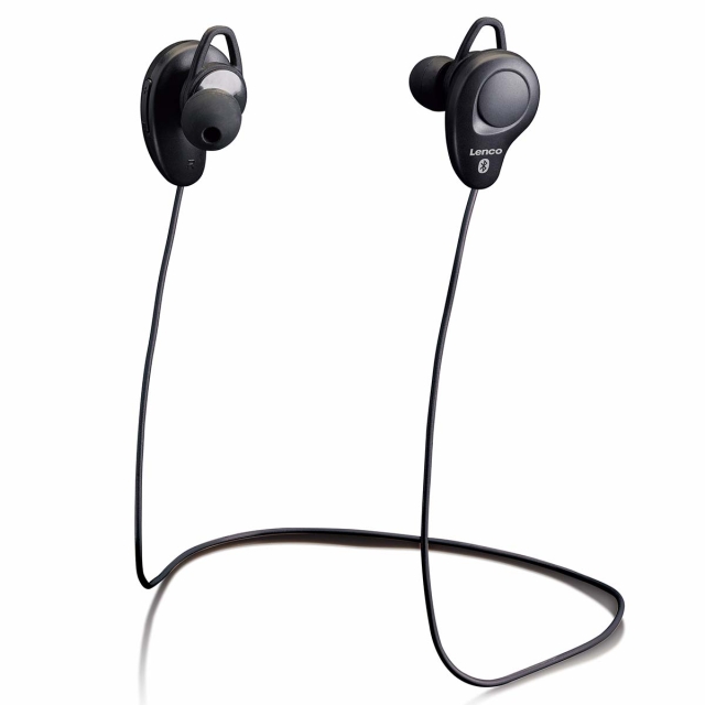 Lenco Wireless in-ear headset Black