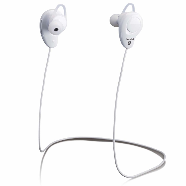 Lenco Wireless in-ear headset White