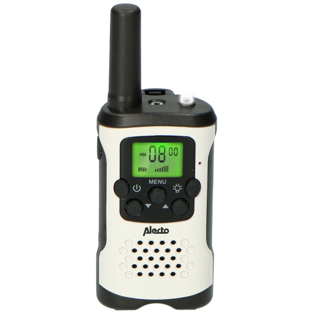 Alecto Set of 2 two-way radios 7 km White / Black