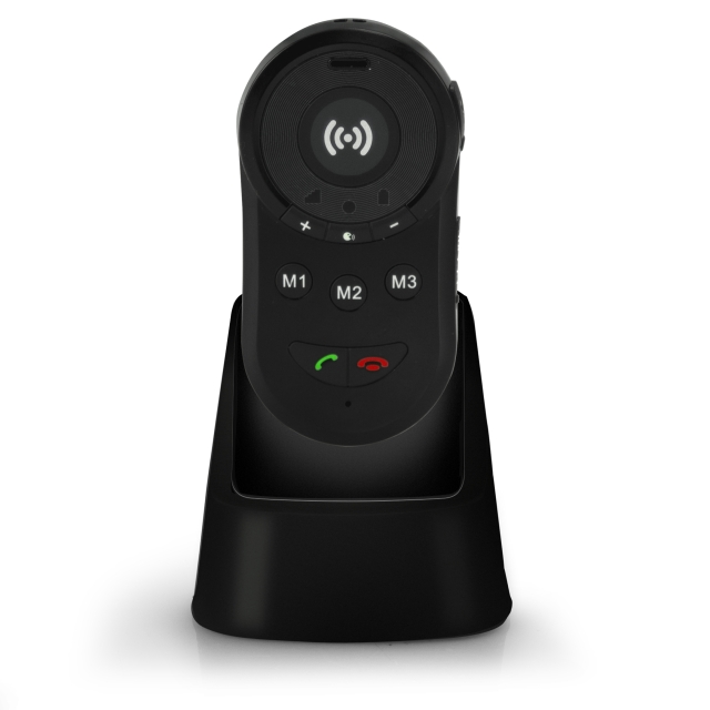 Fysic SOS panic button with GPS tracker for seniors Black