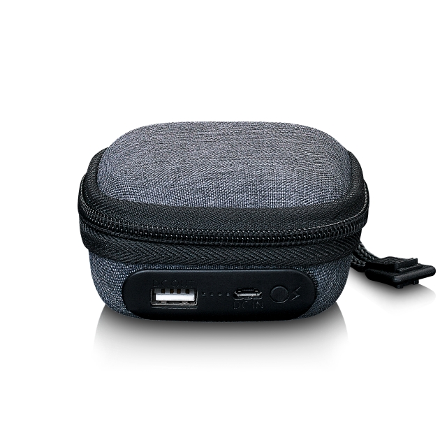 Lenco Case with built-in power bank Grey
