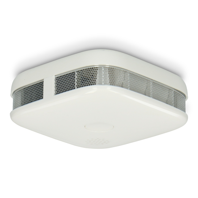 Alecto Smoke detector with compact design with 10 year battery and warranty