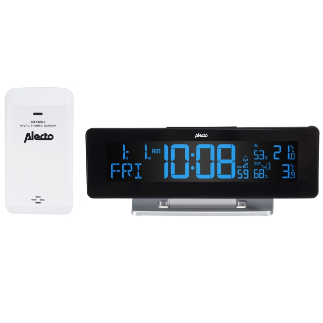 Alecto Digital alarm clock with weather station