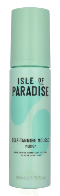 Isle of Paradise Self-Tanning Mousse 200 ml Medium