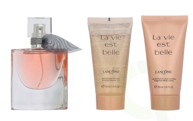 Lancome La Vie Est Belle Giftset 130 ml Edp Spray 30ml/Shower Gel 50ml/Body Lotion 50ml