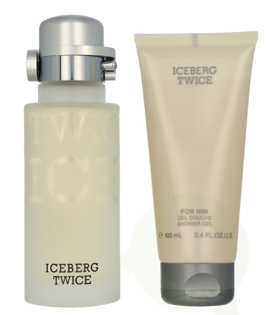 Iceberg Twice Pour Homme Giftset 225 ml Edt Spray 125ml/Shower Gel 100ml
