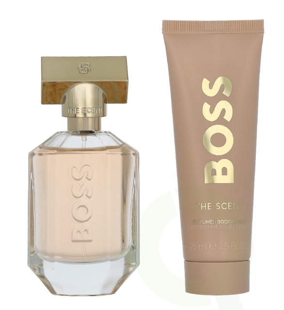Hugo Boss The Scent Giftset 125 ml Edp Spray 50ml/Body Lotion 75ml