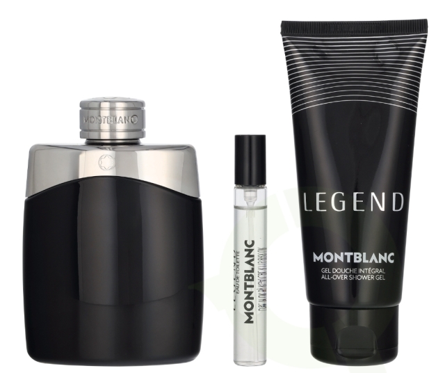 Mont Blanc Legend Pour Homme Giftset 207.5 ml Edt Spray 100ml/Edt Spray 7.5ml/Shower Gel 100ml