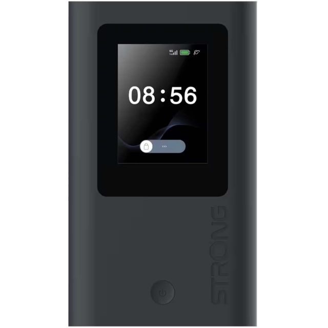 Strong 5G MiFi Hotspot 3,4 Gbit/s WiFi 6 AX1800 med display