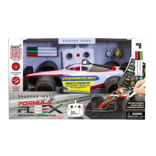 Sharper Image Toy RC Formula Flex Racer Doodle