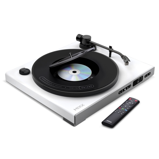MIXX Vinyl and CD Player Analog Plus 2-in-1 White