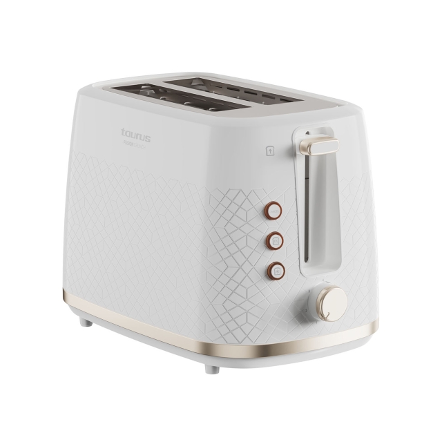 Taurus Toaster Fusion Crunch Long Slot White