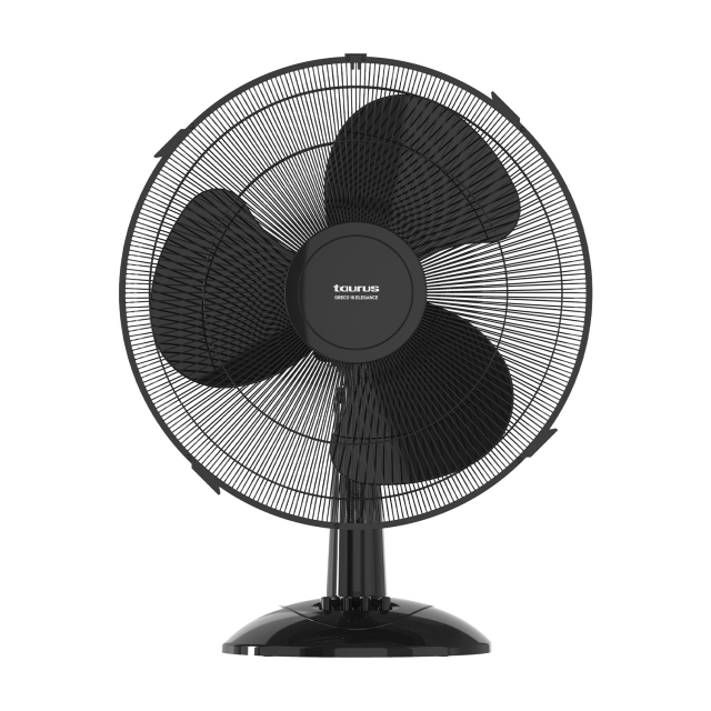 Taurus Desk Fan Greco 16 Black 40cm