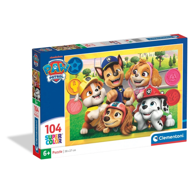 Clementoni Puzzle 104 Pcs Paw patrol