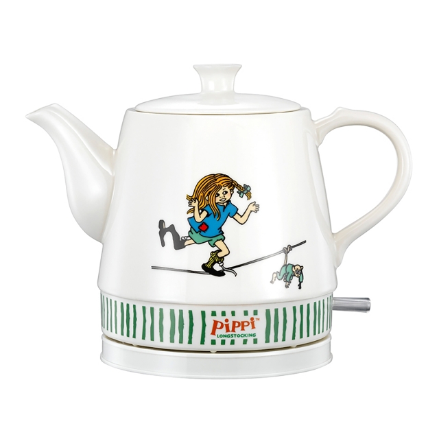 Pippi Longstocking ceramic water boiler - 0.8 litre - Pippi Circus design
