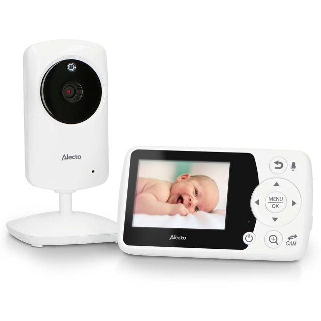 Alecto Baby Monitor with Camera – 2.4" Colour Display
