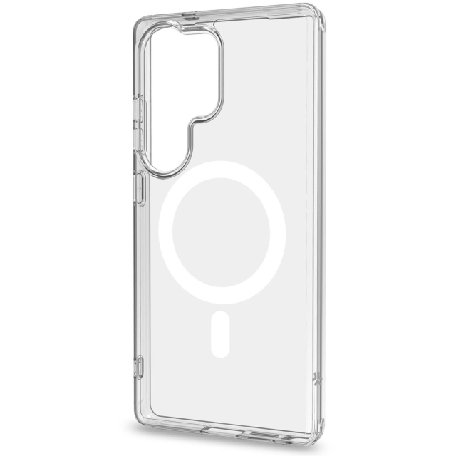 Celly Gelskinmag TPU Cover MagSafe-kompatibelt Galaxy S26 Ultra 5G Transparent