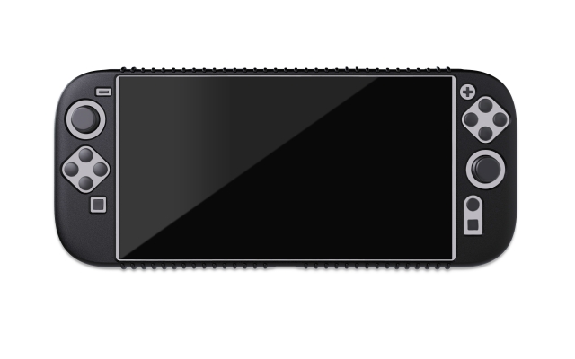 NACON Silicone Grip for Nintendo Switch II – Protective Sleeve in Black