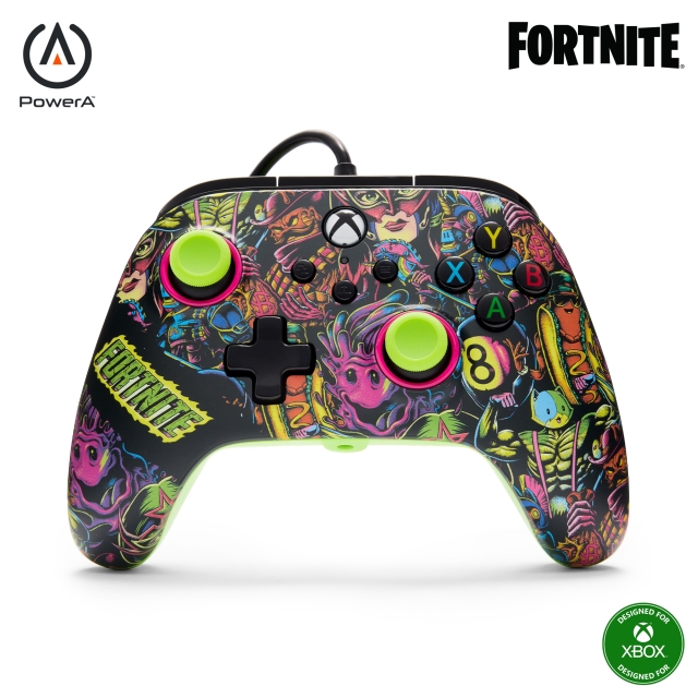 PowerA Advantage Wired Controller - Fortnite Glow