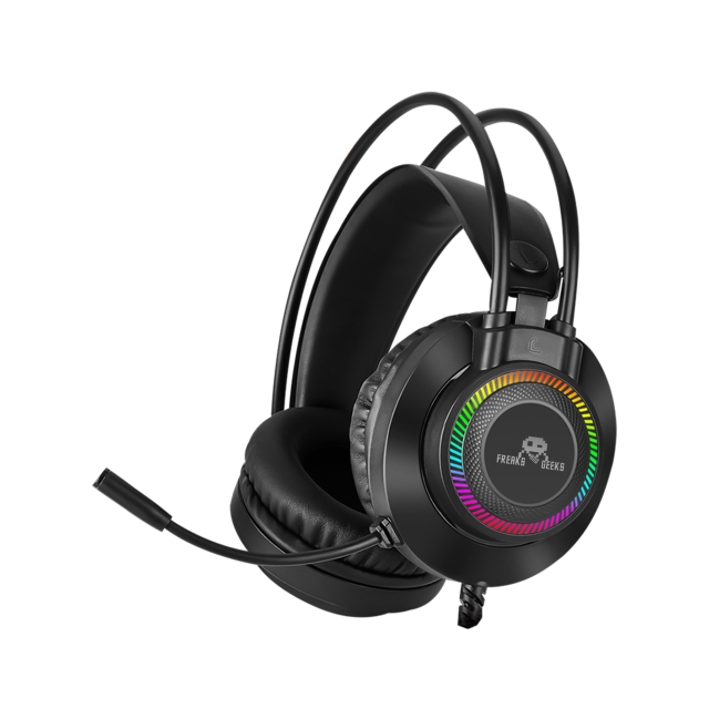 Freaks and Geeks Dual Headset with backlit microphone - PC/PS4/PS5/Xbox One