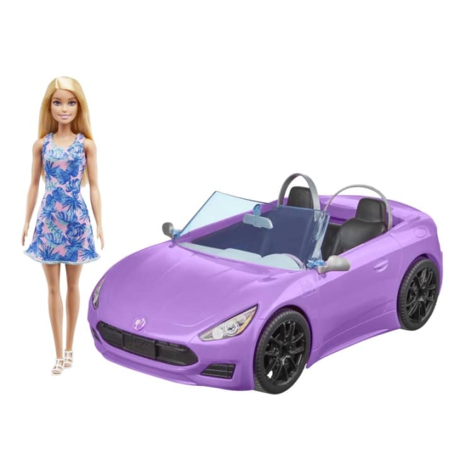 Barbie Convertible w. Doll (HBY29)