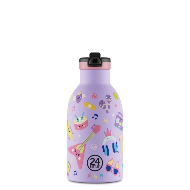 24Bottles Clima - Music Friends - Lilla - 330 ml