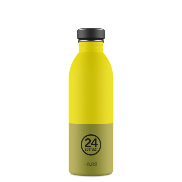 24Bottles Urban Bottle - Grøn, Gul - 500 ml
