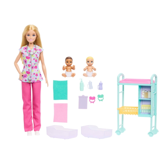 Barbie Career Baby Doctor Set (JMK12)