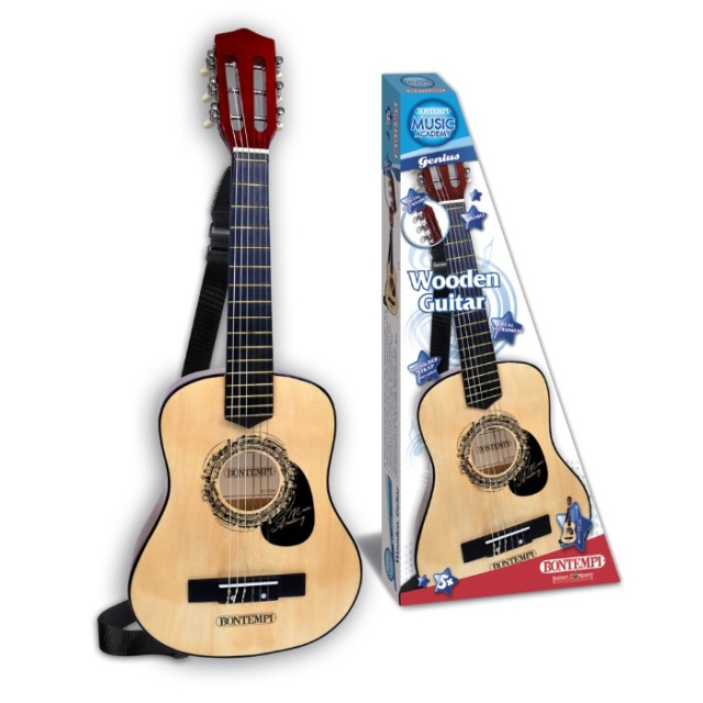 Bontempi Wooden guitar, 75 cm (217530)