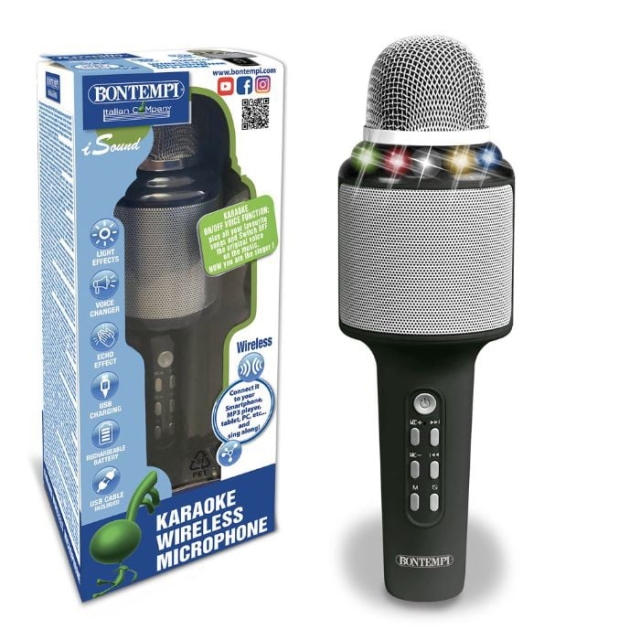 Bontempi Wireless Microphone For Karaoke (485010)