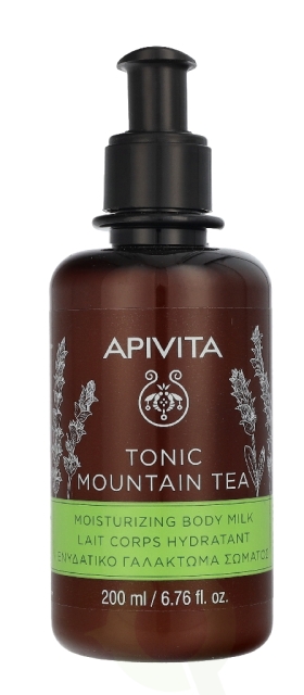 Apivita Tonic Mountain Tea Body Milk 200 ml